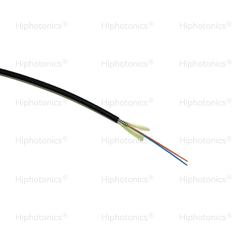 Armored single sheath optic cable