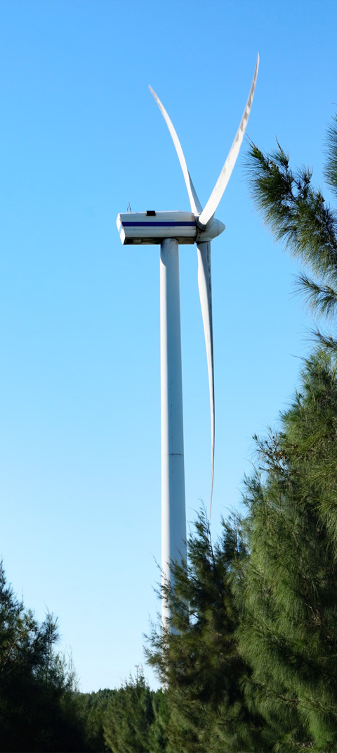 Wind power communication